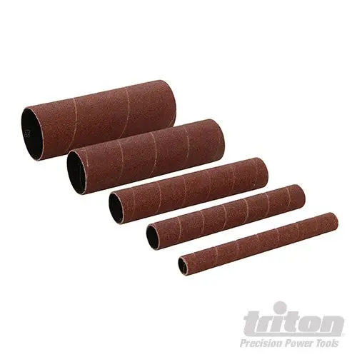 Triton Aluminium Oxide Sanding Sleeves 5pce TTSS80G5PK Sanding Sleeves 5pce 80G - 499195