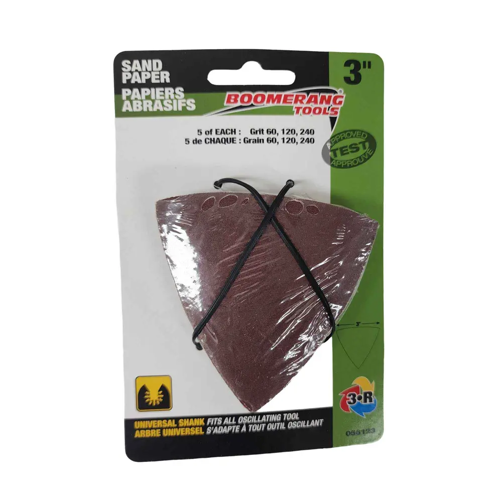 Universal Sanding Paper Oscillating Tool, 3" (15 Pieces)