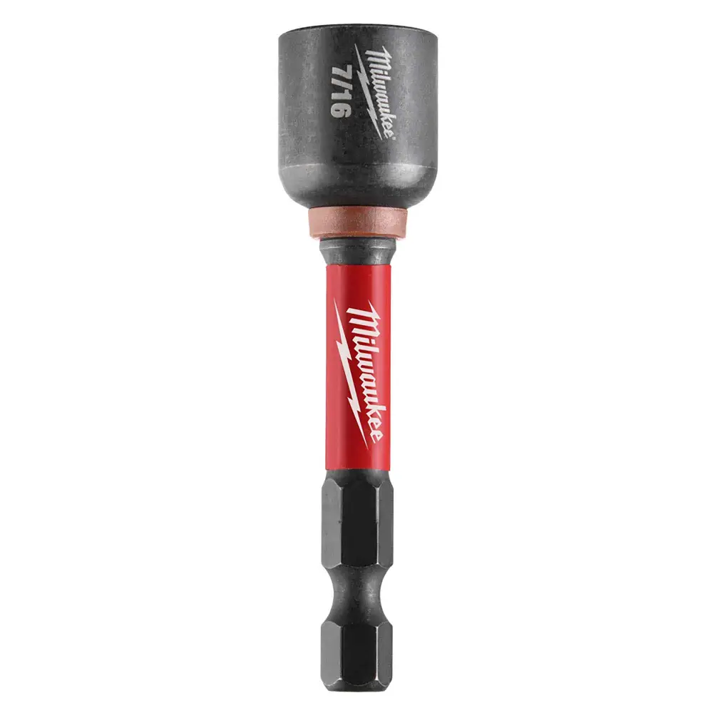 Cordless Compact Shockwave Impact Duty Magnetic Nut Driver, 1/4'' x 7/16" x 2-9/16''