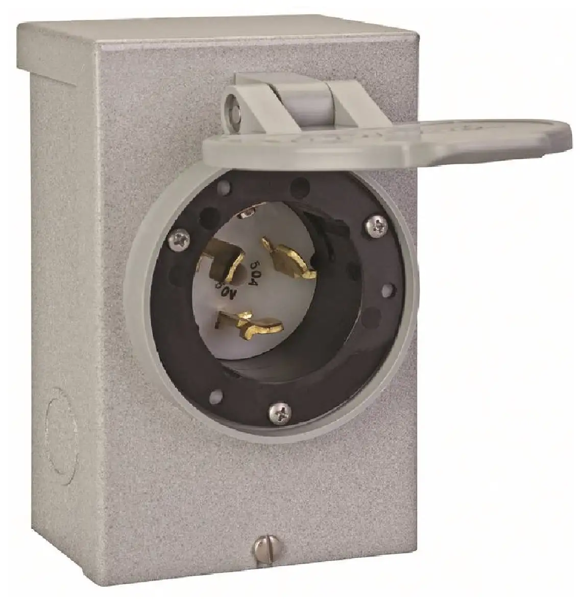 Reliance Controls PB50RC Power Inlet Box 50 Amp 125/250V