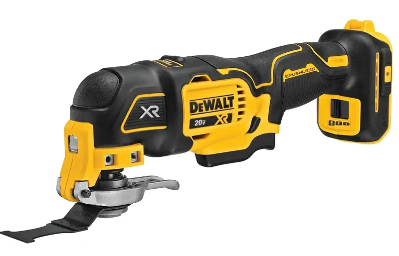 High-Capacity DEWALT DCS356B Oscillating Multi-Tool, Tool Only, 20 V, 2 Ah, 0 to 13,000/0 to 17,000/0 to 20,000 opm