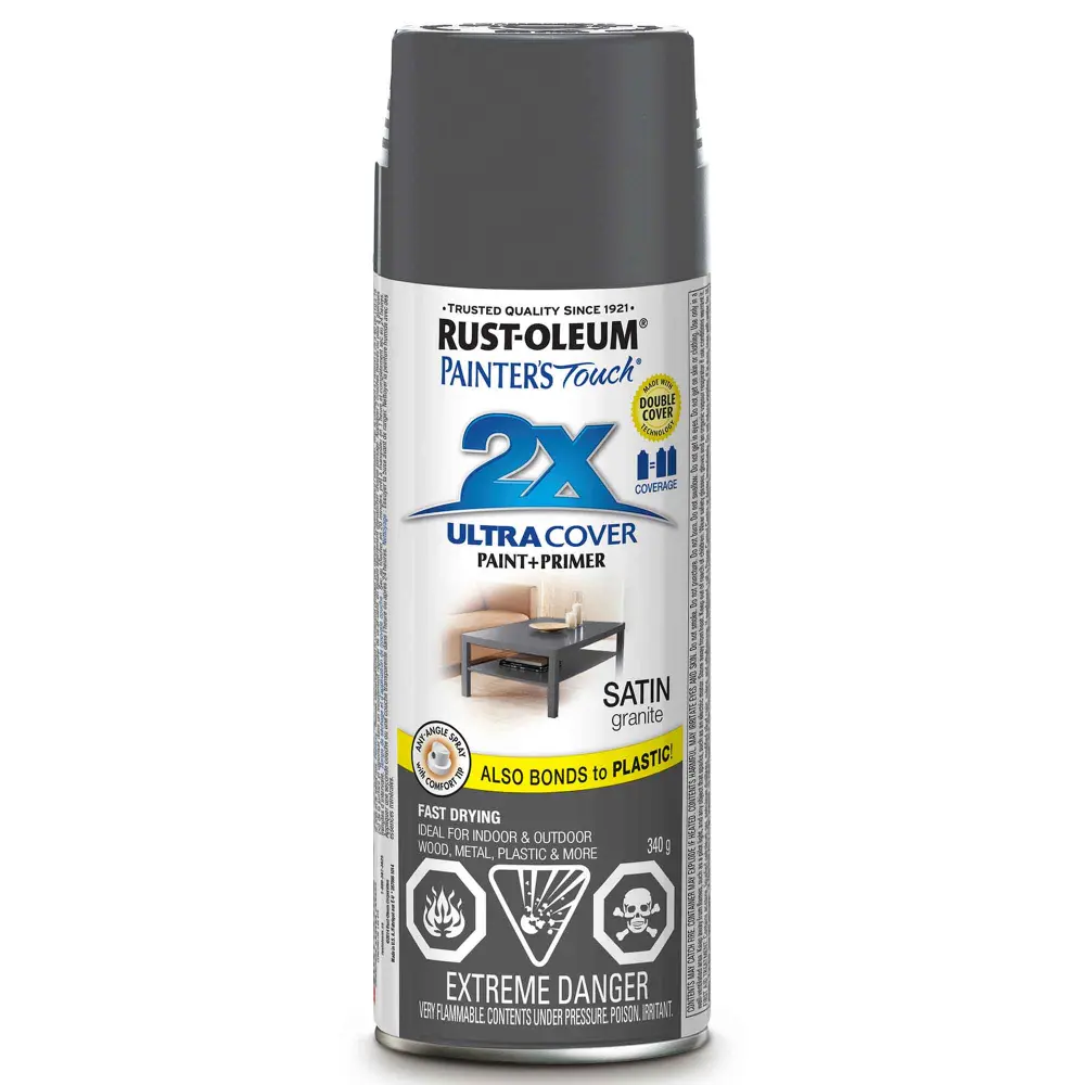 Painter's Touch High Spray Paint Satin Granite, 340 g