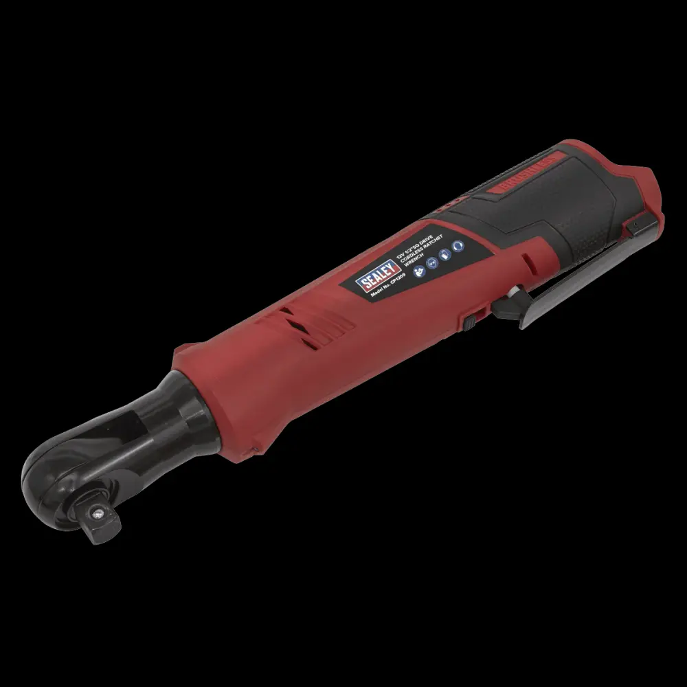 Hammer Action Sealey CP1209 Battery-powered Ratchet Wrench 1/2"Sq Drive 12V Lithium-ion - Body Only