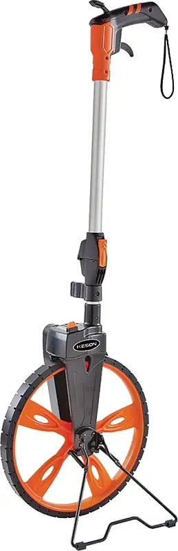 Keson RRT12 Measuring Wheel, 10,000 ft, 12 Wheel, ABS Wheel, ABS, Amber