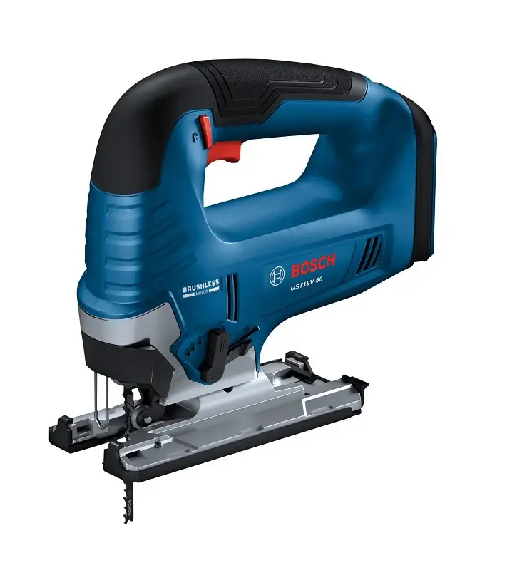 Bosch GST18V-50N Jig Saw, Tool Only, 18 V, 4.9 Cutting Capacity, 1 L Stroke, 3500 spm