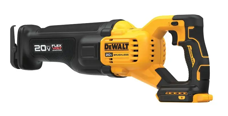 DEWALT DCS386B Reciprocating Saw, Tool Only, 20 V, 1-1/8 L Stroke