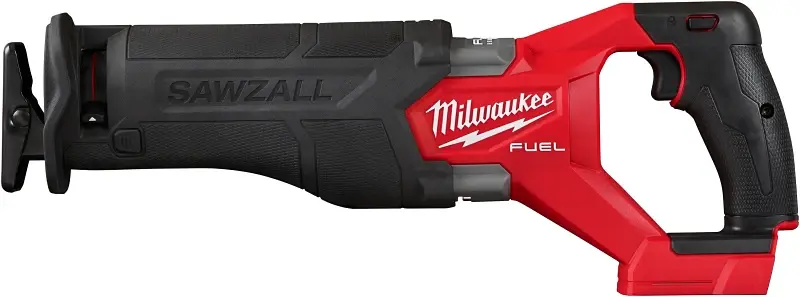 Milwaukee 2821-20 Reciprocating Saw, Tool Only, 18 V, 5 Ah, 1-1/4 L Stroke, 0 to 3000 spm