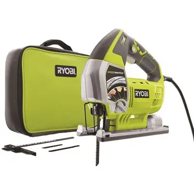 Ryobi 6.1 Amp Corded Variable Speed Orbital Jig Saw Speedmatch Technology Damaged Box