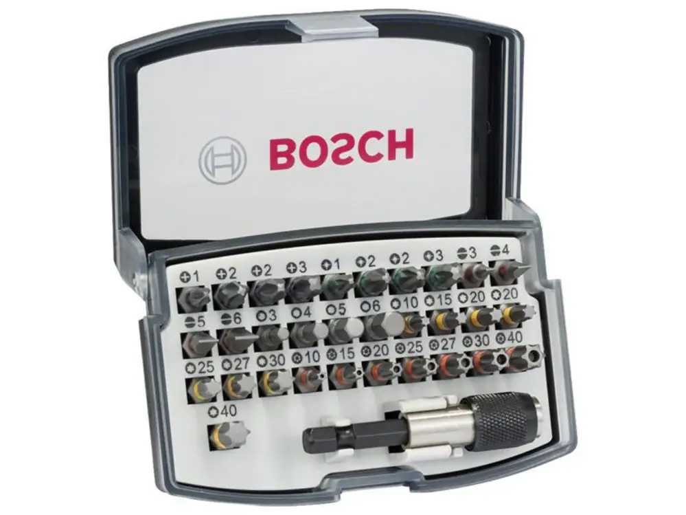 Bosch Powertool Accessories Professional Extra Tough Screwdriver Set, 32 Piece