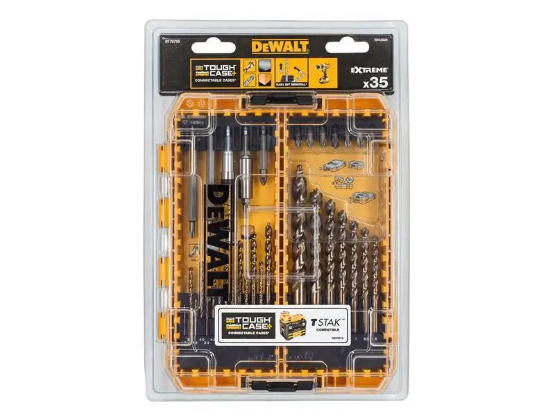 DEWALT DT70756 Mixed Drill & Bit Place, 35 Piece