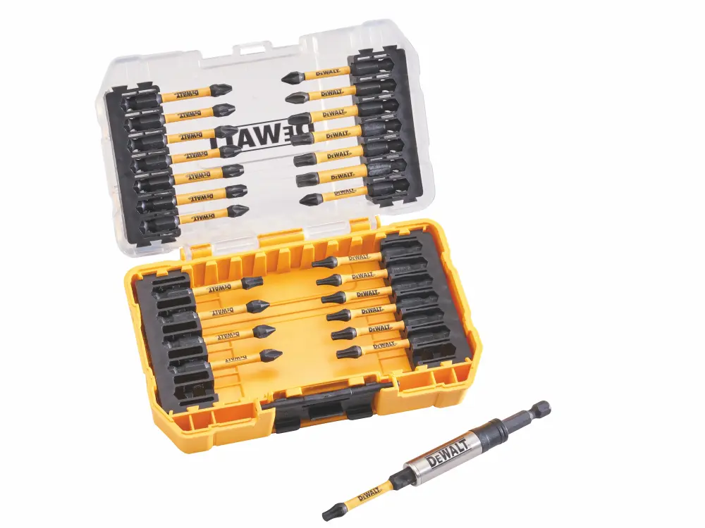 DEWALT 26 Piece 57mm Tall Impact Bit Set