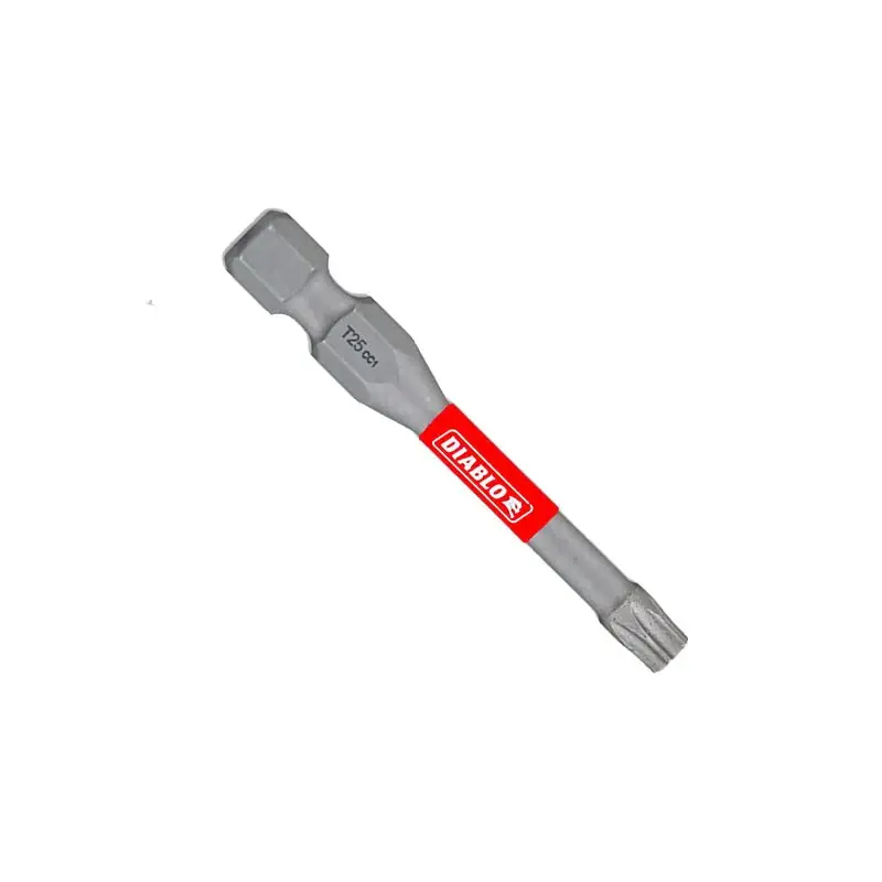 Diablo DT252P100 Screwdriver Insert Bit, #25 Drive, Torx Drive, 2 L, 100/PK