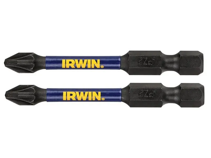 Impact Pro Performance Screwdriver Bits PZ2 57mm (Pack 2)