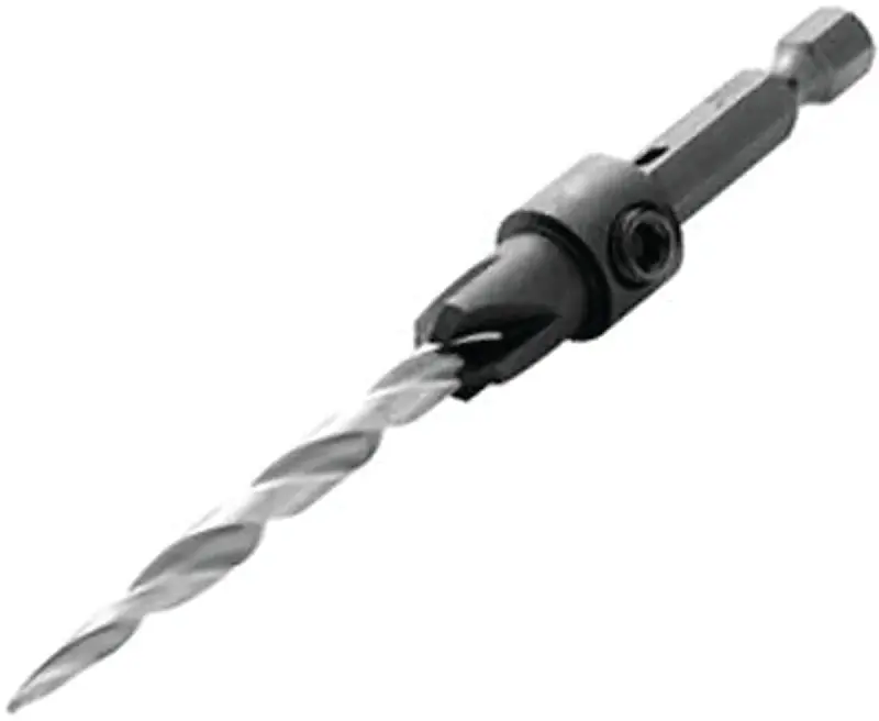 Irwin 1882793 Countersink Bit Set, Specifications: 1/4 Shank, HSS, Contains: #6, #8, #10 Countersinks