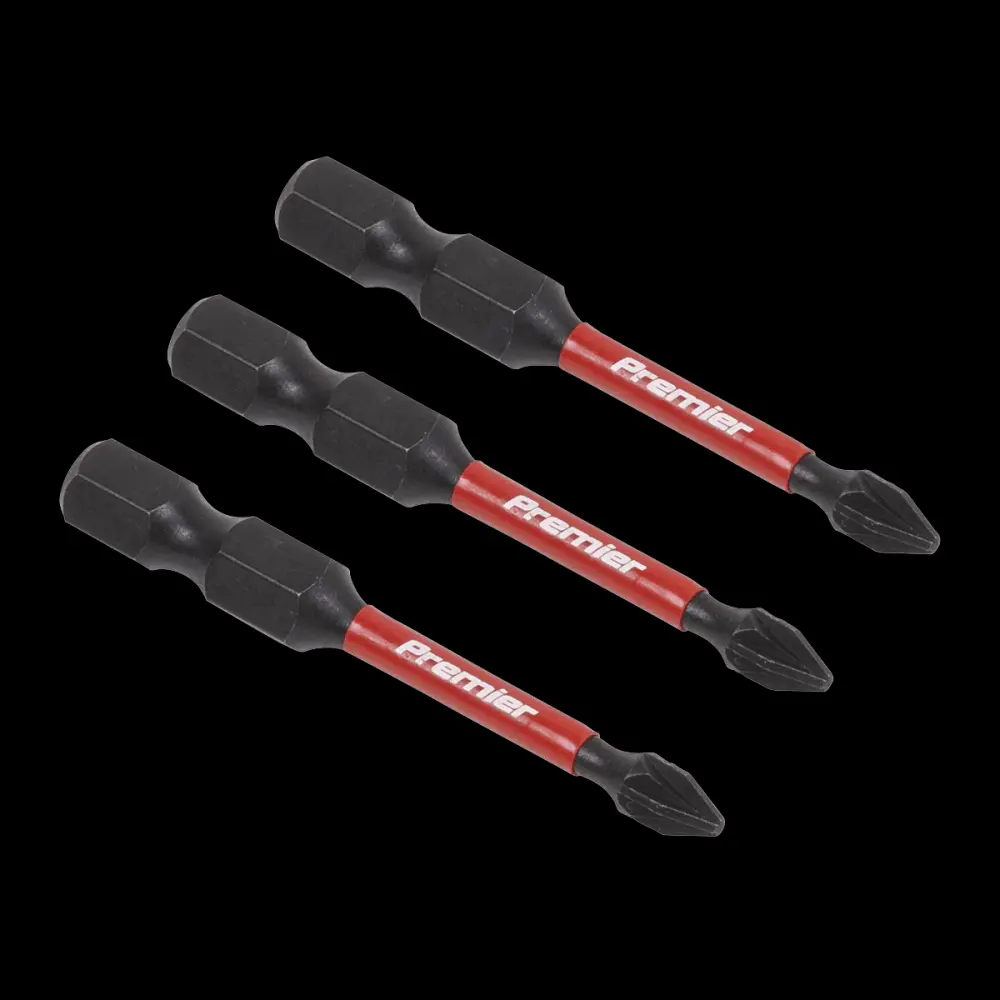 Sealey AK8232 Pozi #1 Impact Power Tool Bits 50mm - 3pc