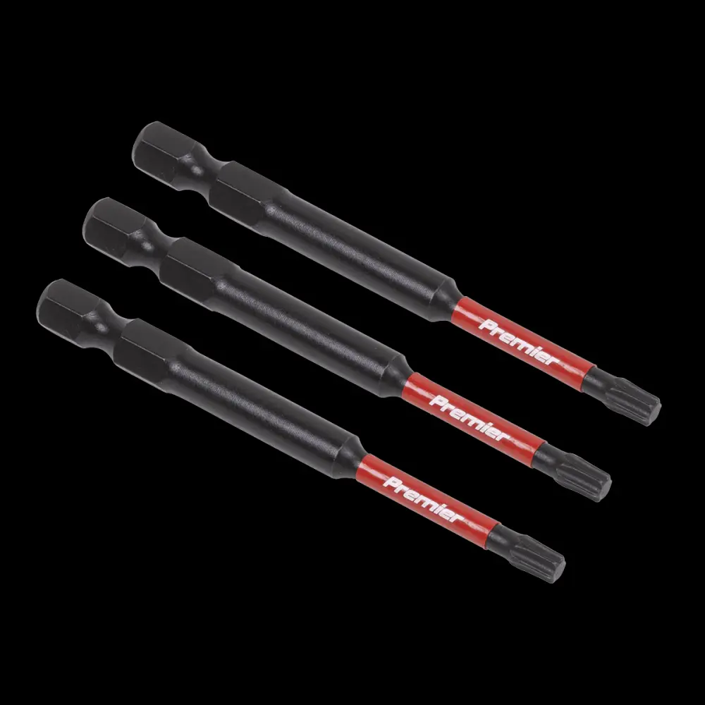 Sealey AK8267 TRX-Star* T20 Impact Power Tool Bits 75mm - 3pc