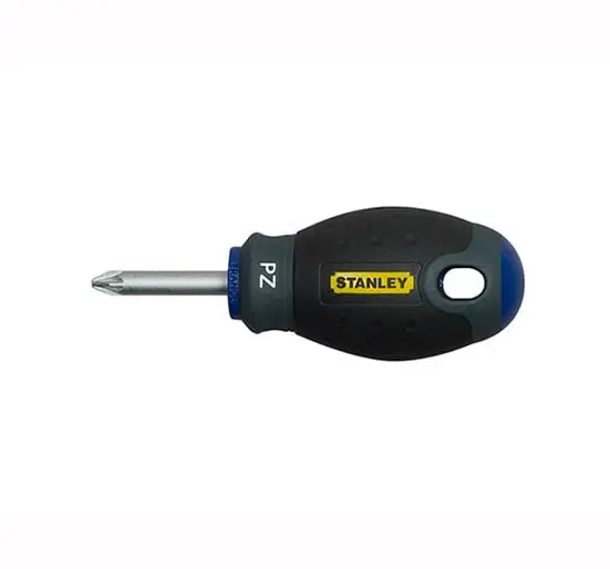 Stanley FatMax Screwdriver Pozi Pz2 x 30mm Stubby - Pz2 x 30mm Stubby