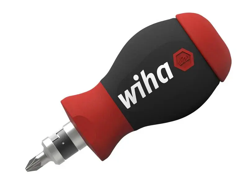Wiha Magnetic SoftFinish Stubby Screwdriver Bit Magazine