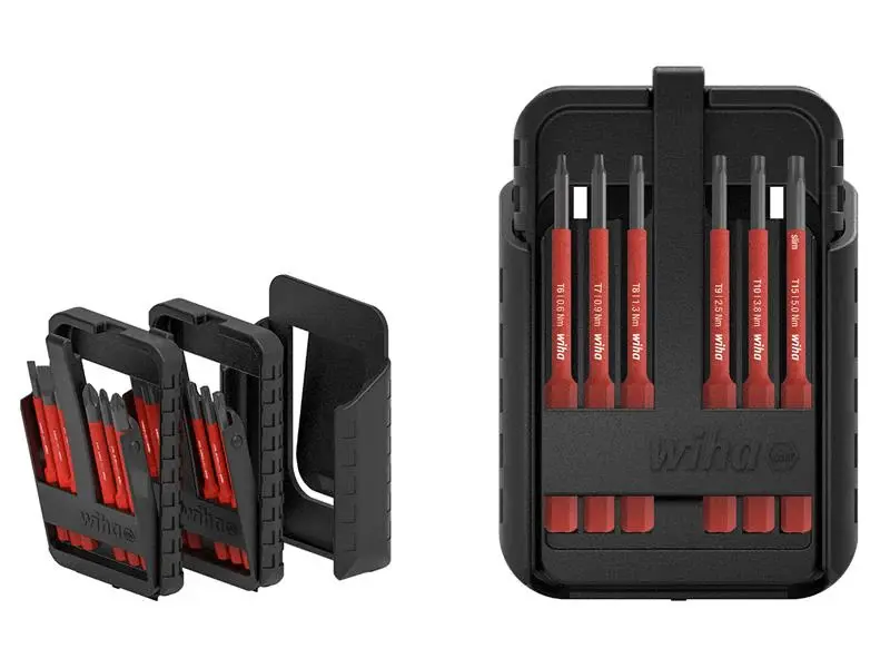Wiha slimBit electric TORX/TORX PLUS Bit Place, 15 Piece