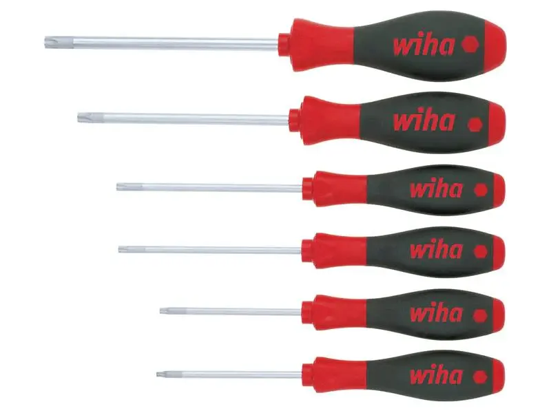 Wiha SoftFinish TORX Screwdriver Place, 6 Piece