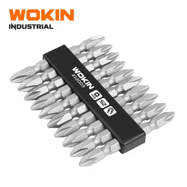 Wokin 10 Piece Twofold End Screwdriver Bit Set