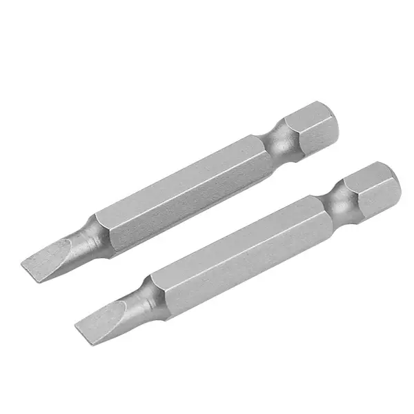 Wokin 2 Pieces SL0.6 x 4.5 Screwdriver Bits Place