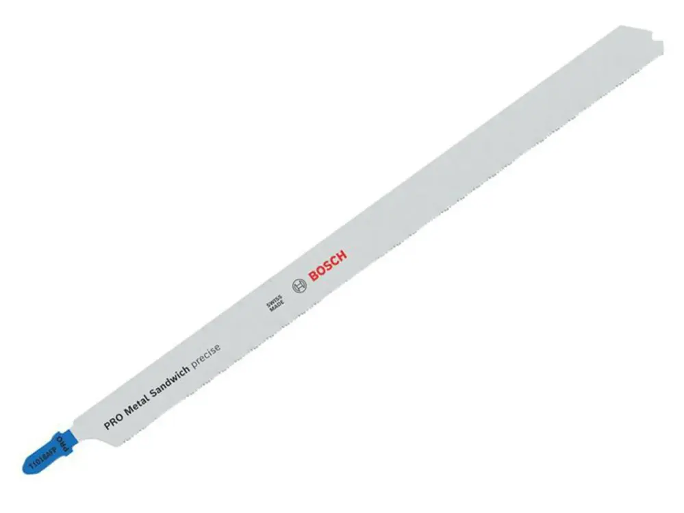 Bosch Powertool Accessories Pro All-metal Sandwich Precise T1018afp Jigsaw Blade 250Mm Pack 3