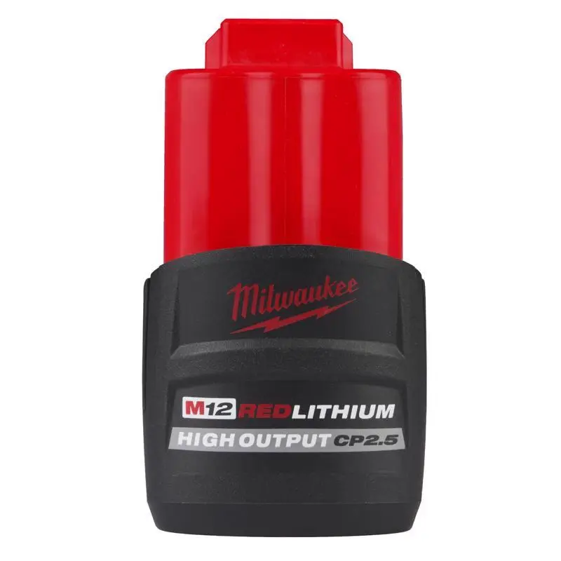 Milwaukee M12 RedLithium CP 2.5 Ah Lithium-Ion High Output Battery Pack