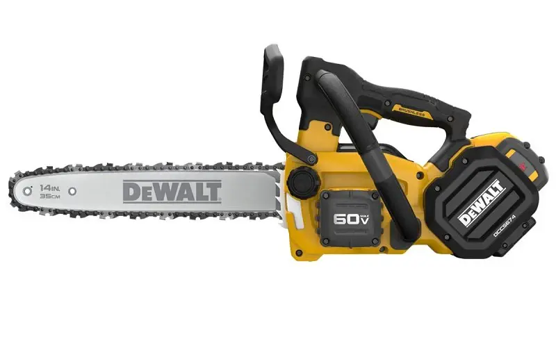 DEWALT DCCS674X2 Chainsaw Kit, Battery Included, 60 V, Lithium-Ion, 14 Cutting Capacity, 14 L Bar, 3/8 Pitch