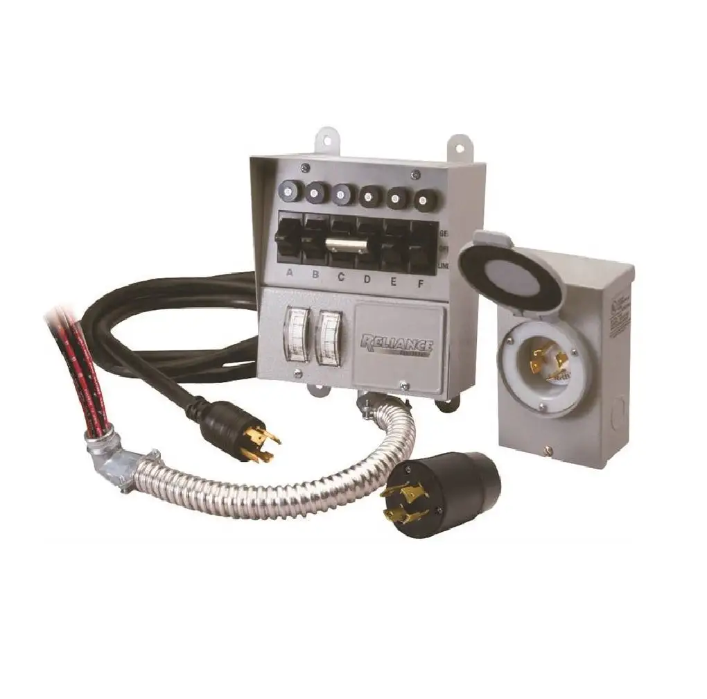 Reliance Controls 30 Amp Manual Transfer Switch Kit 31406CRK