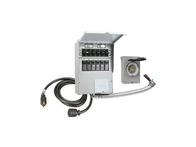 Reliance Controls Pro/Tran-2 Six-Circuit Prewired Transfer Switch 306CRK