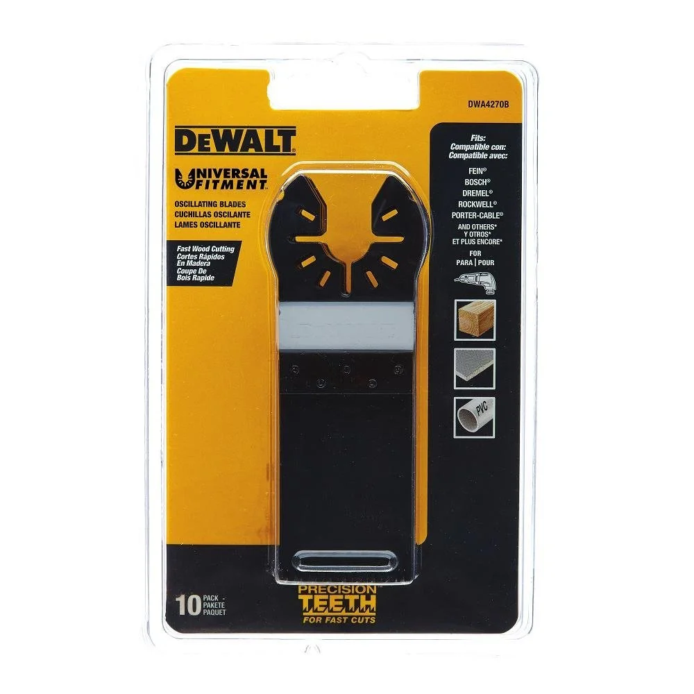 DeWalt DWA4270B Precision Tooth Blade 1-1/4 Inch Detailed Cuts