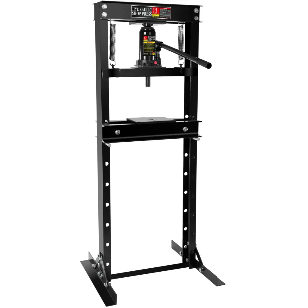 Hydraulic 12 Ton H Frame Garage Floor Shop Press Plate ys