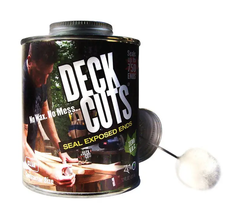 DeckCuts Clear Hydro Oil Sealing Primer Wood Protection 12 oz 8 Pack Deck Cuts