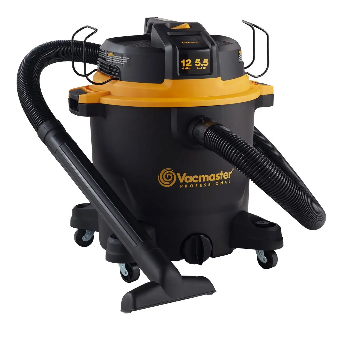 Vacmaster VJH1211PF 12 Gallon Professional Wet Dry Vacuum 5.5 Peak HP