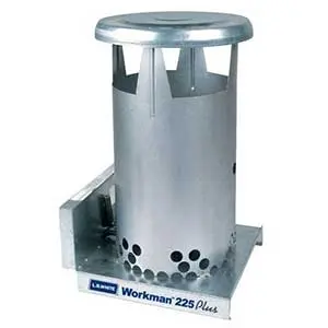 L.B. White 225,000 BTU Portable Propane Convection Heater Industrial Use Country True Value