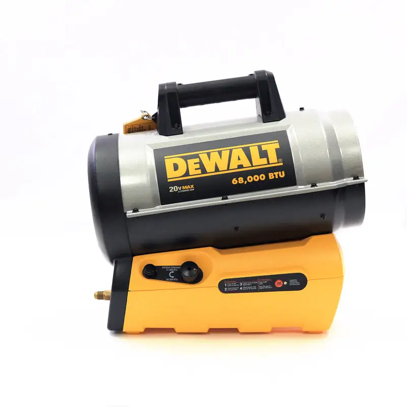 DeWalt 68000 BTU/h 1700 sq ft Forced Air Propane Heater Construction & Workshops