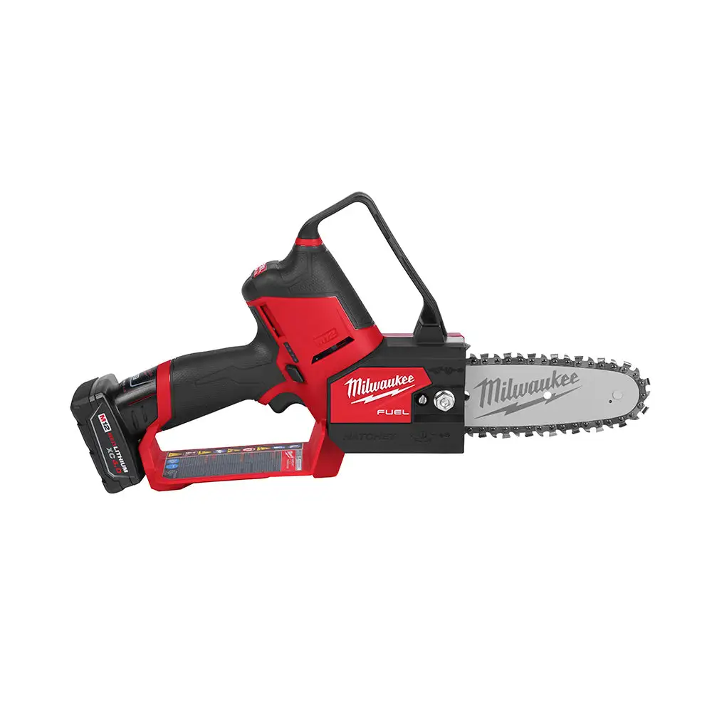 Milwaukee M12 Fuel Hatchet 6 12V Battery Pruning Saw Kit - Compact and Powerful