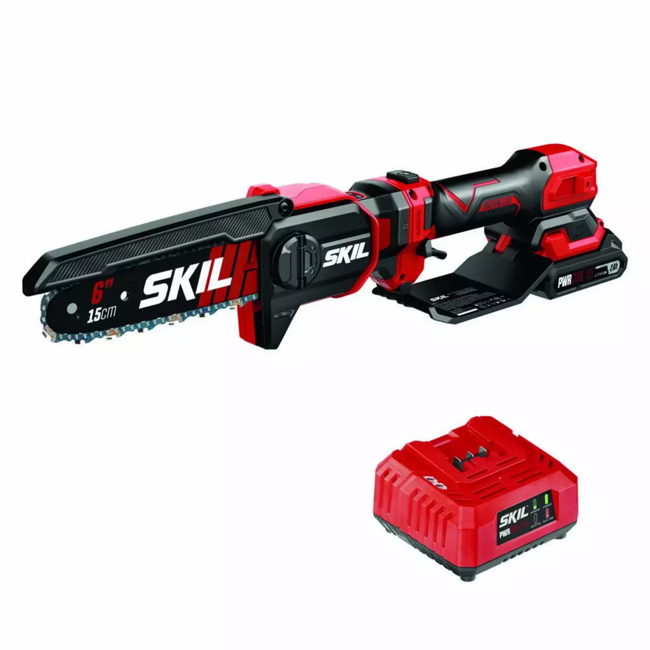 SKIL PR0601B-11 20V 6'' Brushless Telescopic Pruning Saw Kit 2.0Ah Battery & Charger