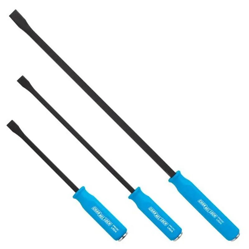 Adjustable Jaw Channellock PRY-3C Expert Pry Bar Set, 3 -Piece, HCS, Black Oxide