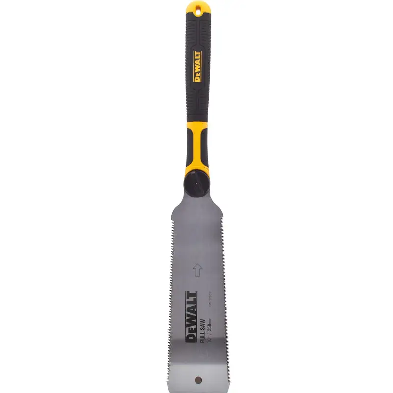 DeWalt 10 Inch Double Edge Pull Saw 7 14 TPI Flush Cut Saw
