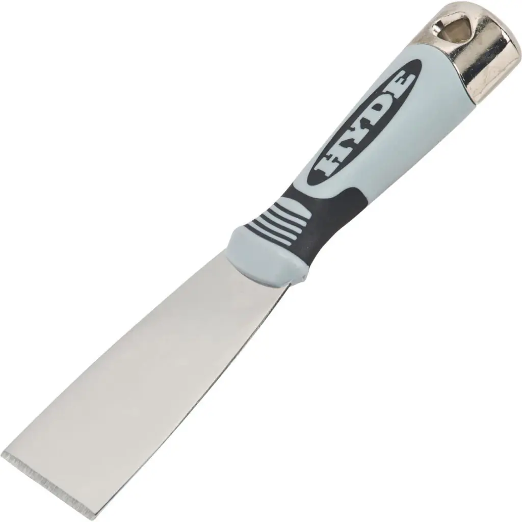 Hyde Pro Stainless 2 Inch Stiff Putty Knife Heavy Duty Paint and Spackling