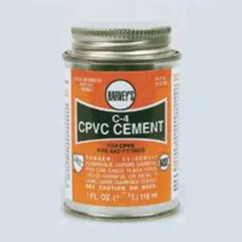 Harvey C-4 CPVC Cement 16 Oz Orange 018720-12