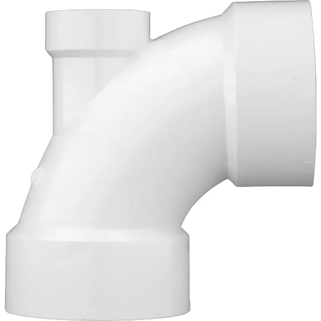 Charlotte Pipe 3x3x1.5-Inch 90D PVC Lowheel Inlet Elbow Specialized Plumbing