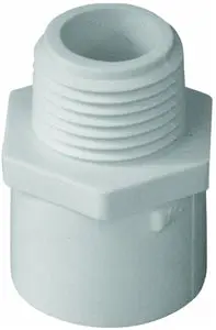 Adapter 1in PVC Male Plumbing and Pipe Fittings Nibco