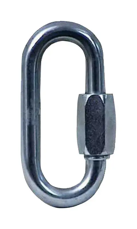 Campbell Chain Zinc-Plated Steel Quick Link 3300 lb 4-1/4 L Pack 10
