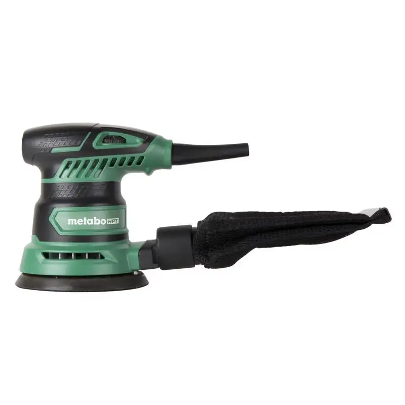 Metabo HPT 2.8 Amp Corded 5 Inch Random Orbit Sander Dust Collection