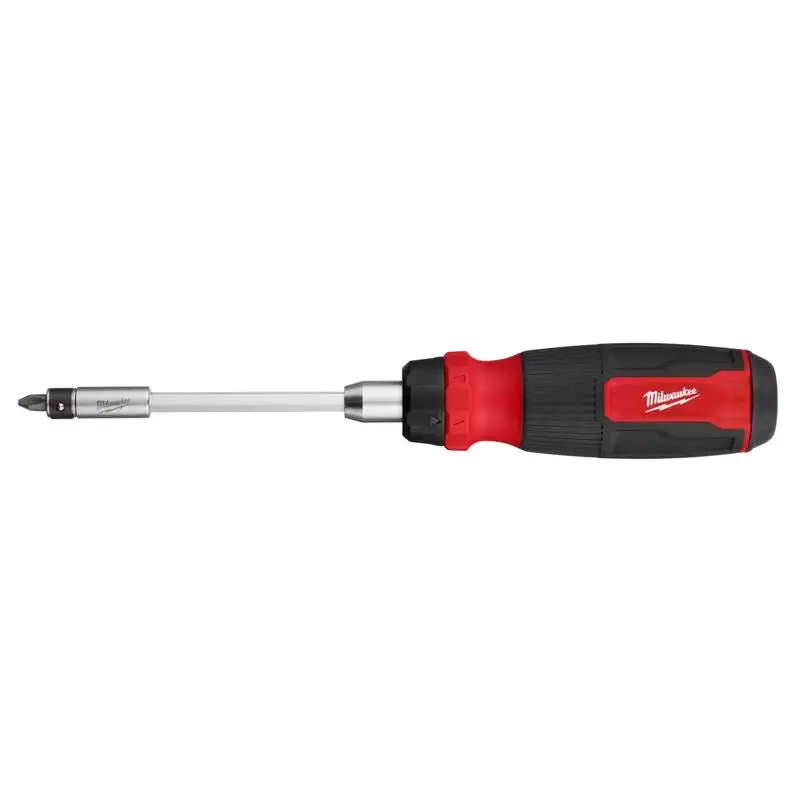 Milwaukee Hex Shank Ratcheting Multi-Bit Screwdriver 10.12 . 1 pc