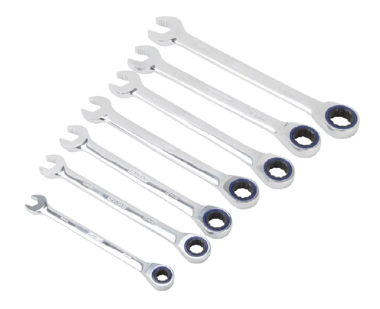 Vulcan PG7M 7-Piece Combination Ratchet Wrench Set