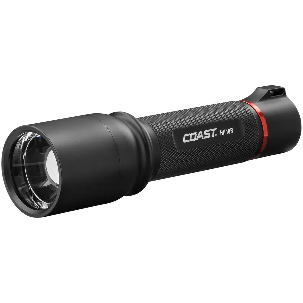 Coast HP10R 1050 Lumens Rechargeable Focusing LED Flashlight Adjustable Beam